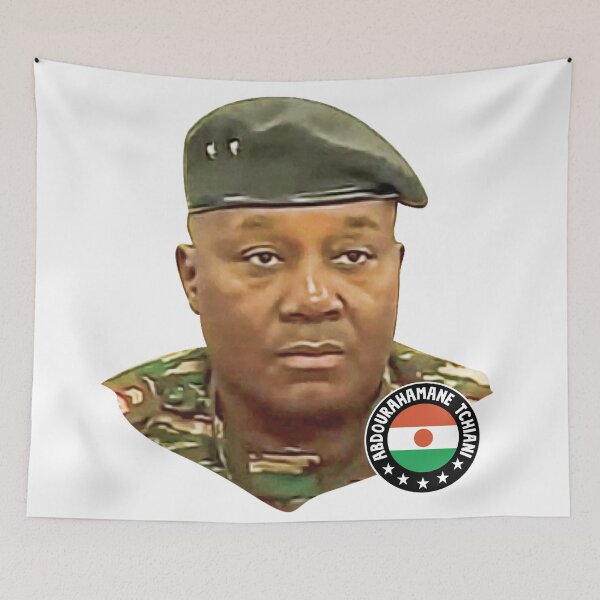 Item preview, NIGER - Abdourahamane Tiani designed and sold by Wolagno.