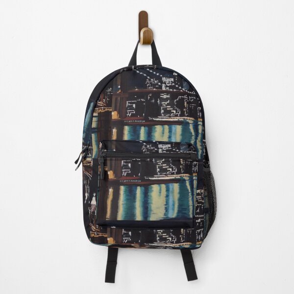 Item preview, New York's Brooklin Bridge by night designed and sold by Kunst-Grafik .