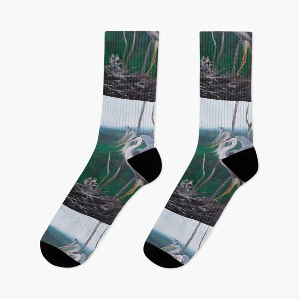 Item preview, Greyherons Family designed and sold by Kunst-Grafik .