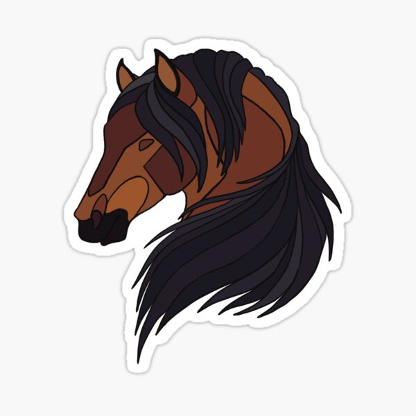 Aperçu de l'œuvre Cheval bai créée et vendue par Viridaee .