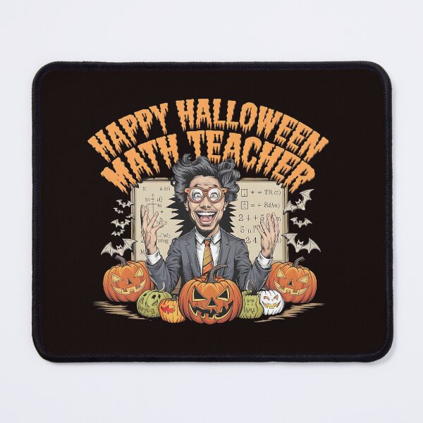 Item preview, Happy Halloween Math Teacher designed and sold by Zyziowsky.
