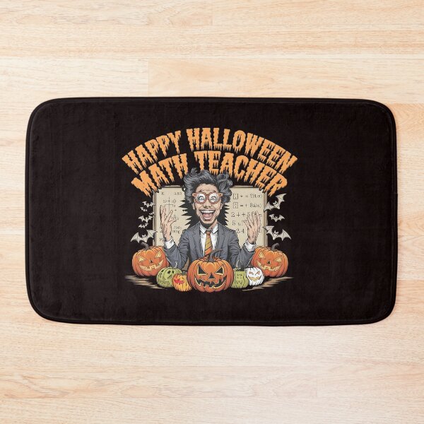 Item preview, Happy Halloween Math Teacher designed and sold by Zyziowsky.