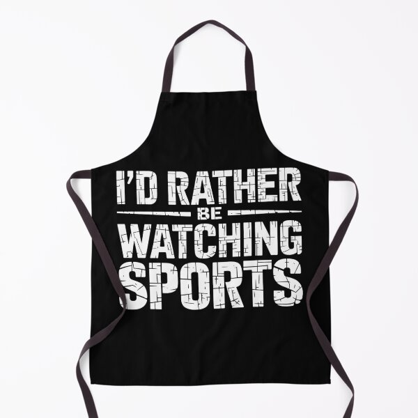 Item preview, I'd Rather Be Watching Sports - Perfect for Sports Fans | Fun Sports Lover Design designed and sold by Shopmed01.