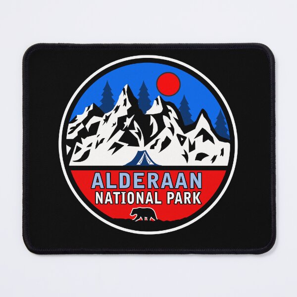 Item preview, Alderaan National Park designed and sold by Nature-Book.