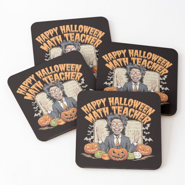 Item preview, Happy Halloween Math Teacher designed and sold by Zyziowsky.