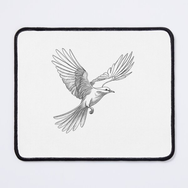 Item preview, Traditional tattoo black and white - Bird of Freedom designed and sold by WDDesignShop.