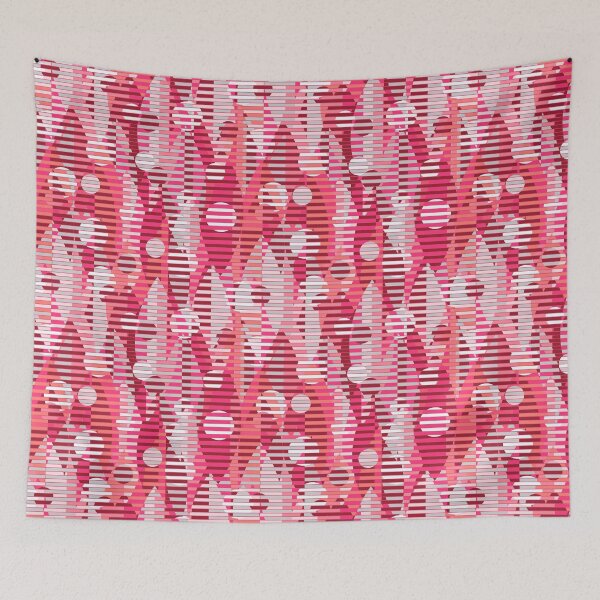 Item preview, Graphic Leaves, Pink Version designed and sold by Alex  Blud.