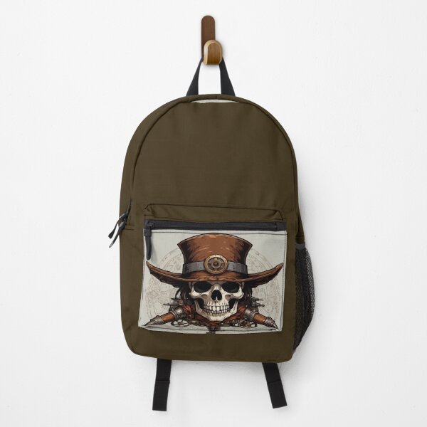 Item preview, westpunk skull designed and sold by SteamJSteampunk.