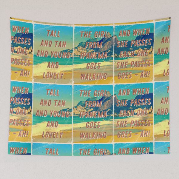 Item preview, Girl from Ipanema - Triptych – A Hell Songbook Edition designed and sold by Hell-Prints.