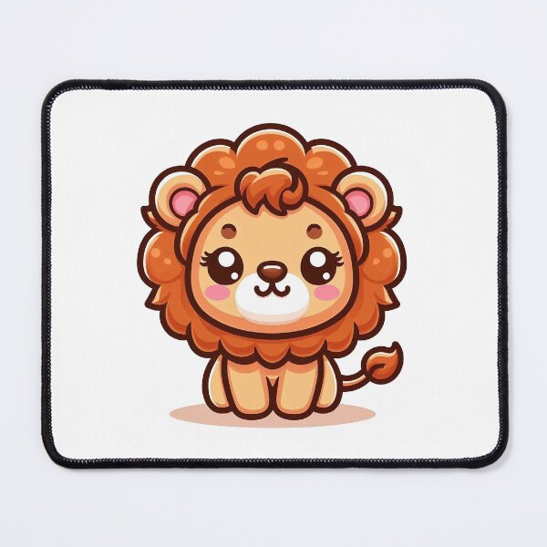 Item preview, Lovable Kawaii Lion designed and sold by istoriadesign.