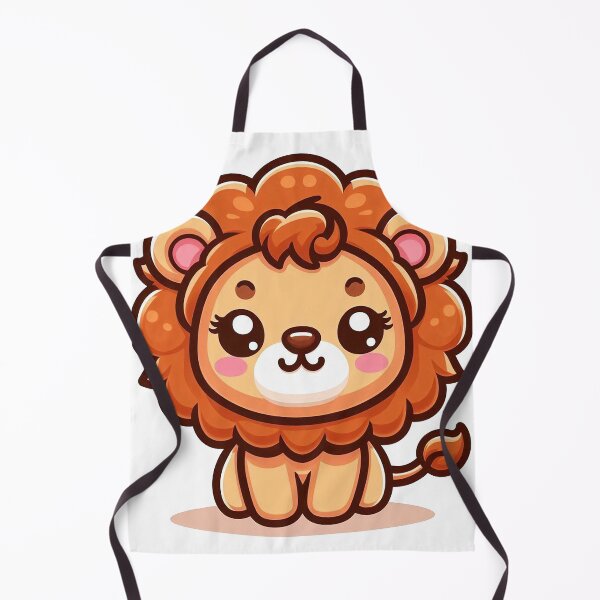 Item preview, Lovable Kawaii Lion designed and sold by istoriadesign.