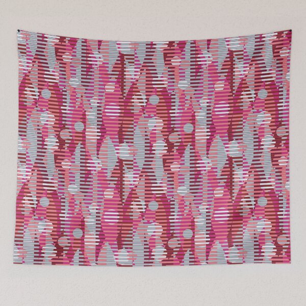 Item preview, Graphic Leaves, Red version designed and sold by Alex  Blud.