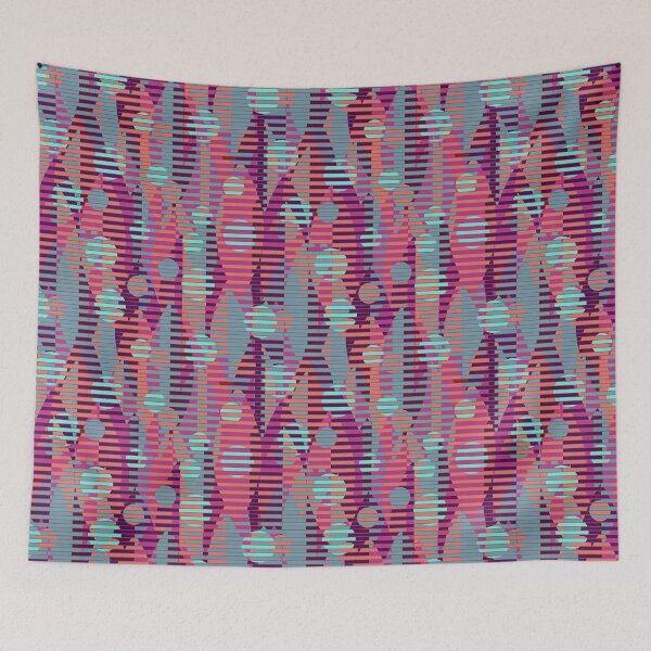 Item preview, Graphic Leaves, Burgundy version designed and sold by Alex  Blud.