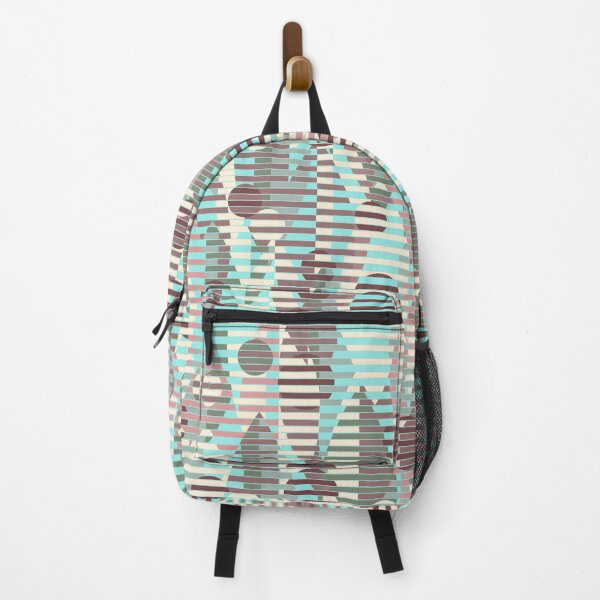 Item preview, Graphic Leaves, Turquoise-brown version designed and sold by Alex Blud.