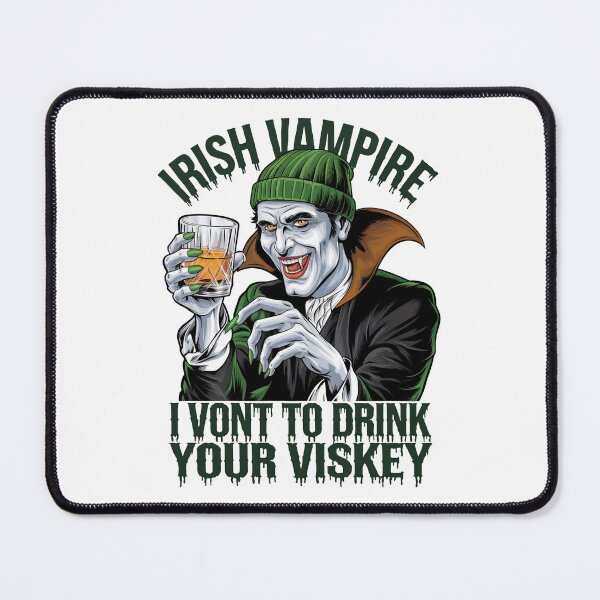 Item preview, Irish Whiskey Halloween Vampire designed and sold by REAL IRISH GIFTS.