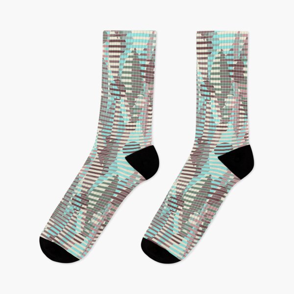Item preview, Graphic Leaves, Turquoise-brown version designed and sold by Alex  Blud.