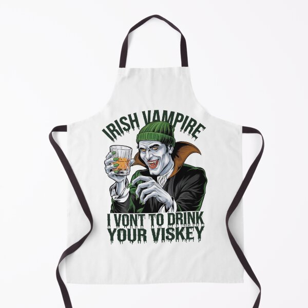 Artikelvorschau, Irischer Whiskey Halloween Vampir entworfen und verkauft von REAL IRISH GIFTS.