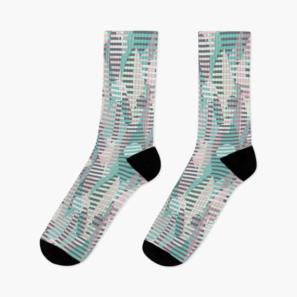Item preview, Graphic Leaves, Emerald-grey version designed and sold by Alex  Blud.