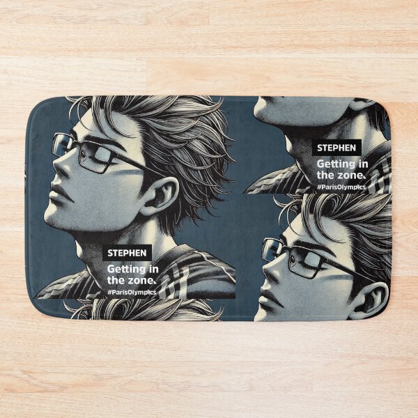 Item preview, Stephen getting in the zone.  designed and sold by YOURTWIST.