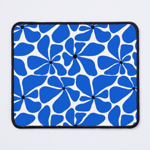 Item preview, Abstract Blue flower contemporary pattern. designed and sold by lifestyletimes.
