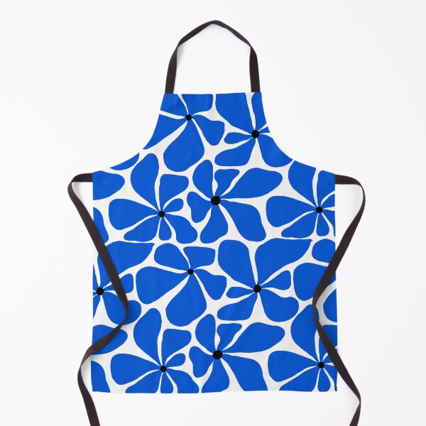 Item preview, Abstract Blue flower contemporary pattern. designed and sold by lifestyletimes.