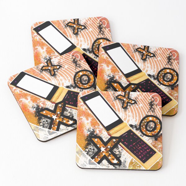Item preview, Orange flip-phone designed and sold by despairfamily.