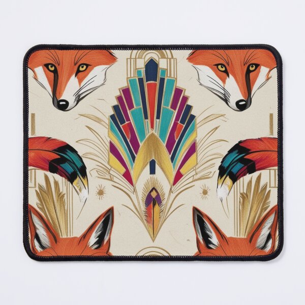 Item preview, Fox deco style designed and sold by IoneShopDesign.