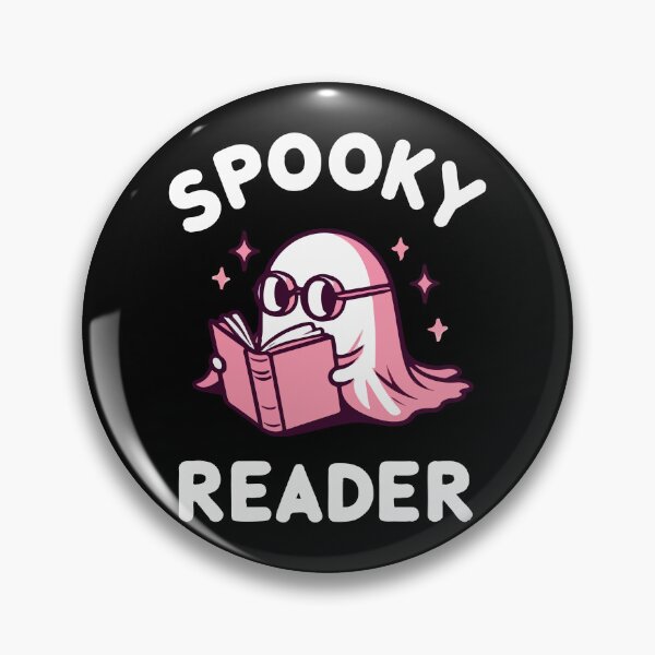 Item preview, Spooky Reader Cute Ghost designed and sold by TomFrontierArt.