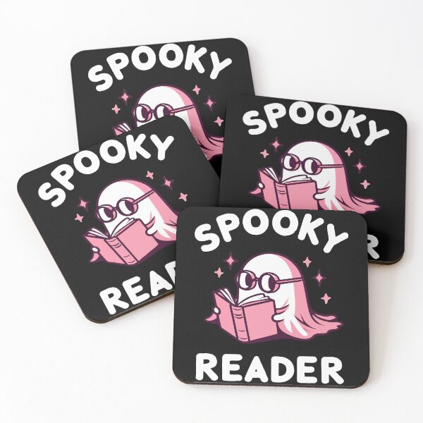 Item preview, Spooky Reader Cute Ghost designed and sold by TomFrontierArt.