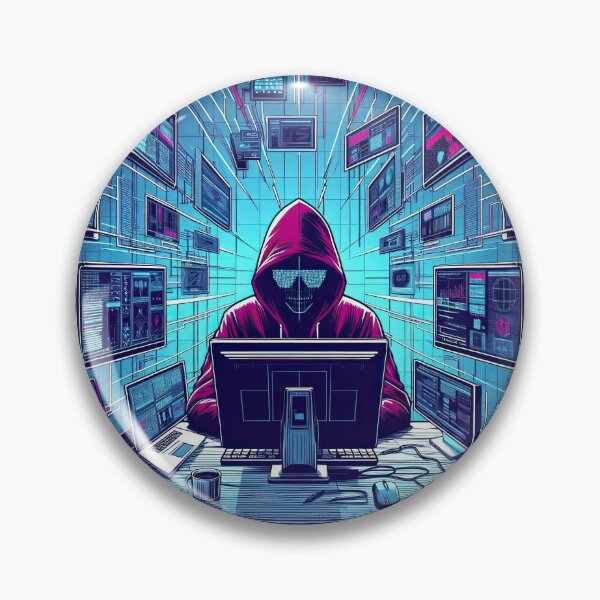 Artikelvorschau, Cyberpunk-Hacker-Pop-Art-Stil entworfen und verkauft von artofuniverse.