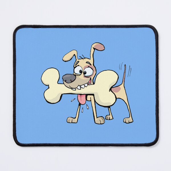 Item preview, small dog carries a huge bone designed and sold by duxpavlic.