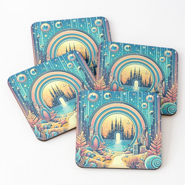 Item preview,  Portal to Underwater City Pop Art Style designed and sold by artofuniverse.