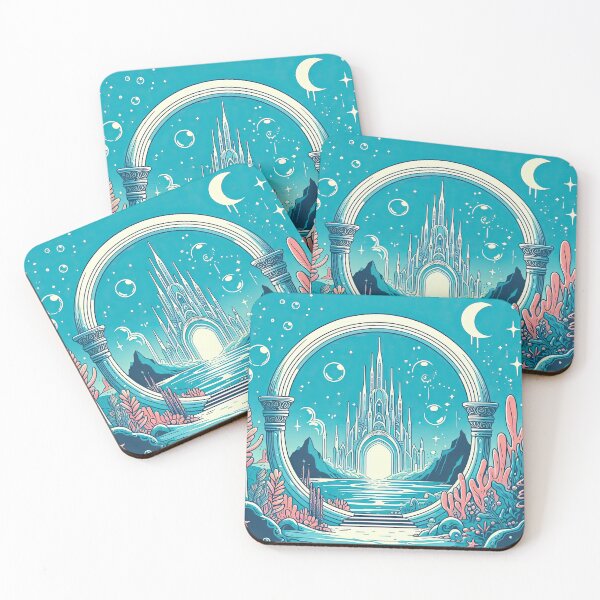 Item preview,  Portal to Underwater City Pop Art Style designed and sold by artofuniverse.