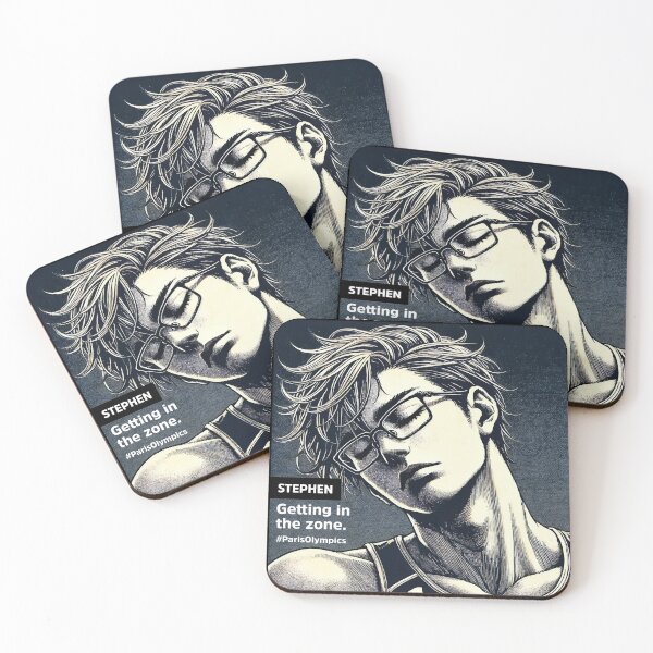 Item preview, Stephen getting in the zone.  designed and sold by YOURTWIST.