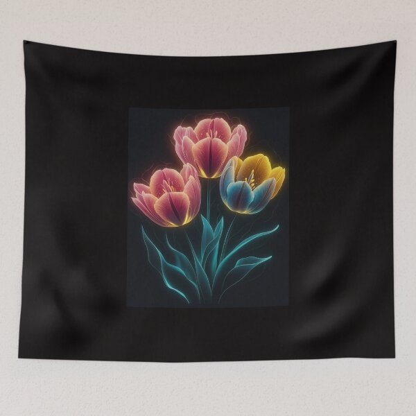 Item preview, Neon Flowers designed and sold by Aise06.