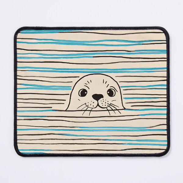 Item preview, Seal designed and sold by Angry Swan Designs.