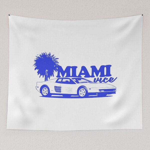 Artikelvorschau, Miami Vice Blau Vintage entworfen und verkauft von Dkvil.