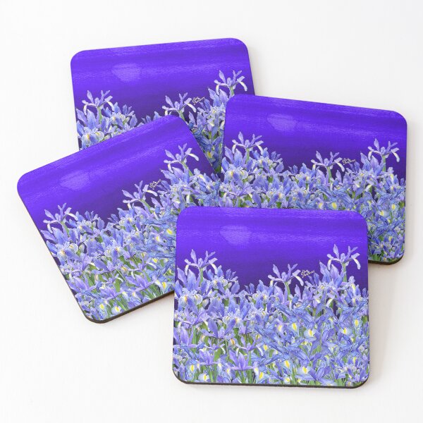 Item preview, Sea of Bearded Irises designed and sold by Fluid Artzworx.