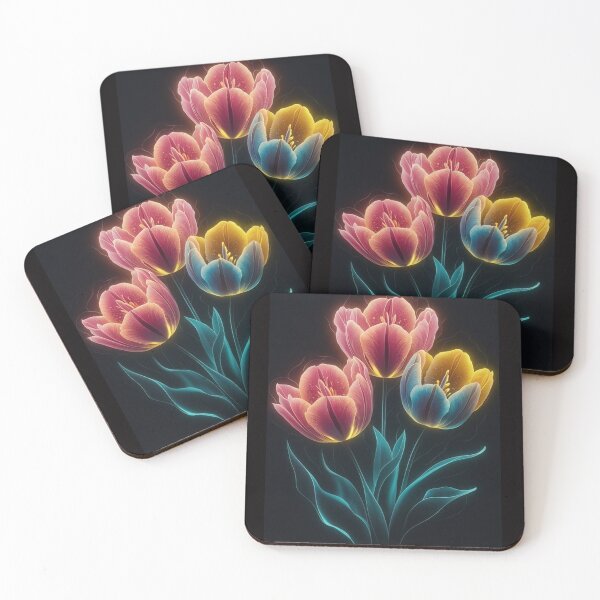 Item preview, Neon Flowers designed and sold by Aise06.