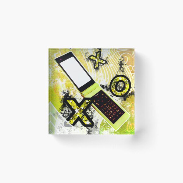 Item preview, Yellow flip-phone  designed and sold by despairfamily.