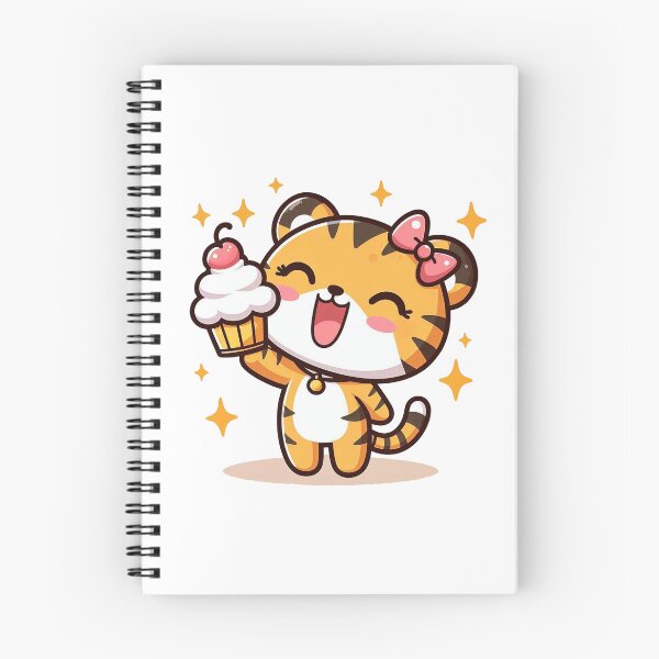Artikelvorschau, Geburtstag Kawaii Tigerin entworfen und verkauft von istoriadesign.