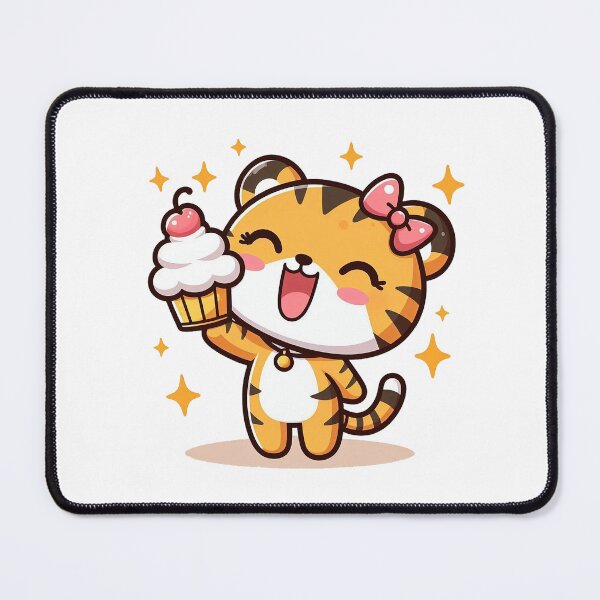 Item preview, Birthday Kawaii Tigress designed and sold by istoriadesign.
