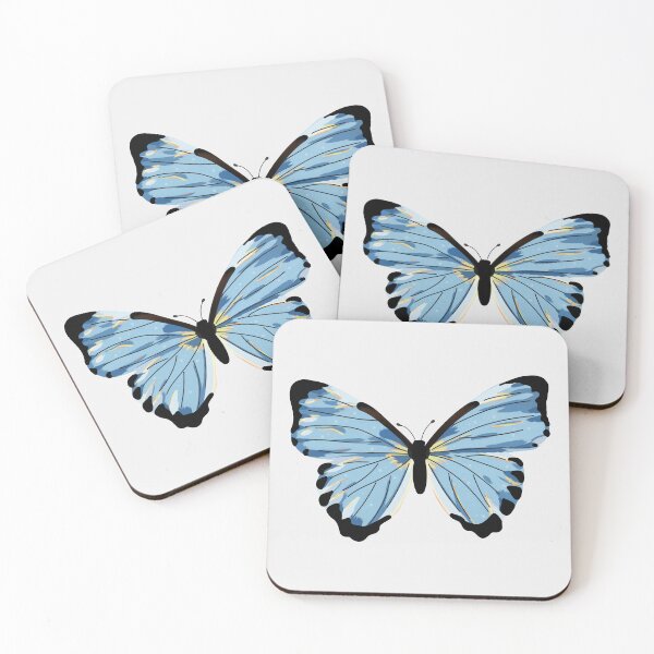 Item preview, Baby Blue Butterfly designed and sold by Ludmila Vago.