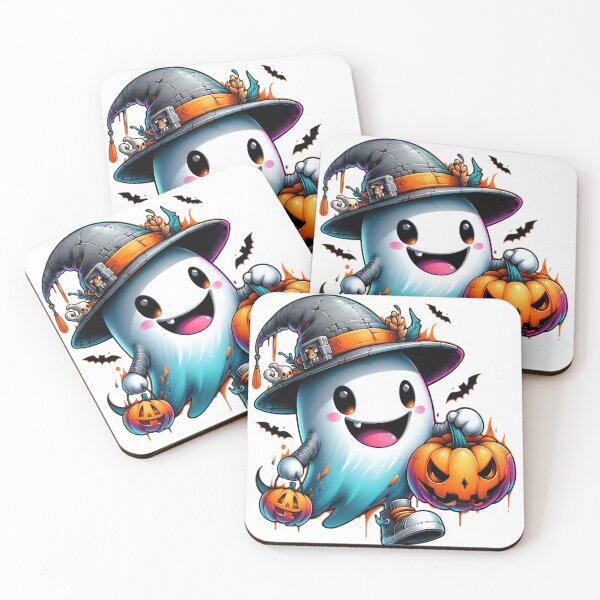 Item preview, The Cheerful Ghostie designed and sold by rajdigitalarts.