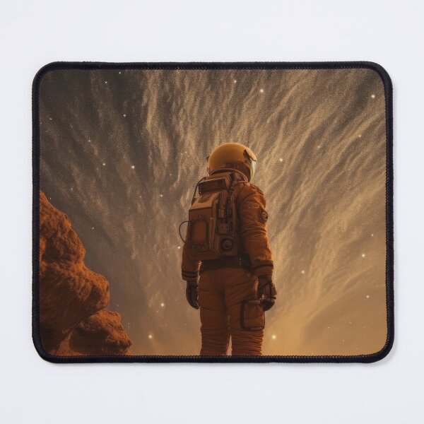 Item preview, Astronaut 1. Astronaut on the Alien Planet with a Starry Sky and Space in the background designed and sold by maxa0109.