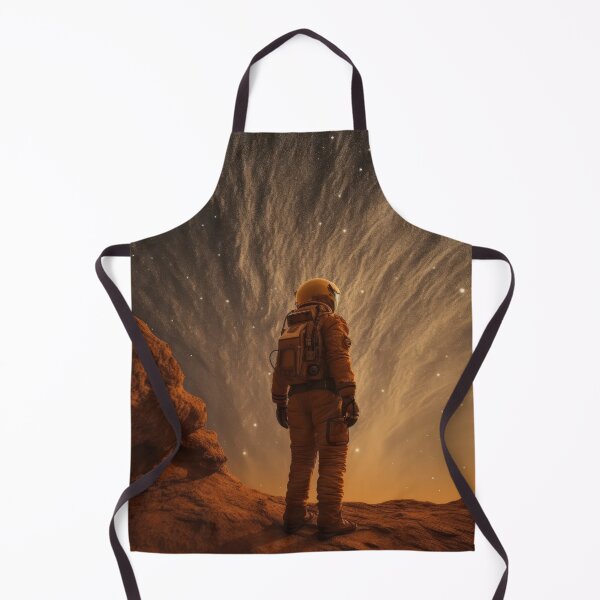 Item preview, Astronaut 1. Astronaut on the Alien Planet with a Starry Sky and Space in the background designed and sold by maxa0109.