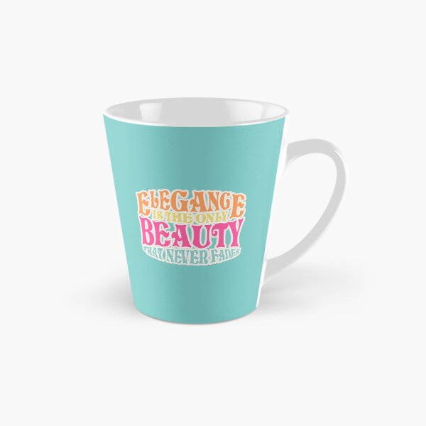 Item preview, 'Elegance Is The Only Beauty That Never Fades' Retro Typography designed and sold by trepiu.