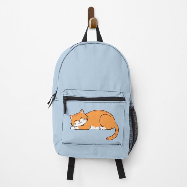 Item preview, Snoozing Tabby - Cat Nap Vibes for Relaxation - Sleeping orange cat designed and sold by brindled.