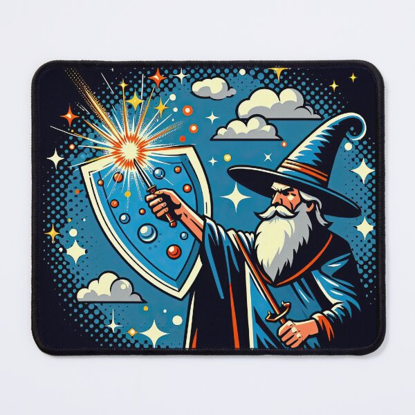 Item preview, Wizard Pop Art Style designed and sold by artofuniverse.