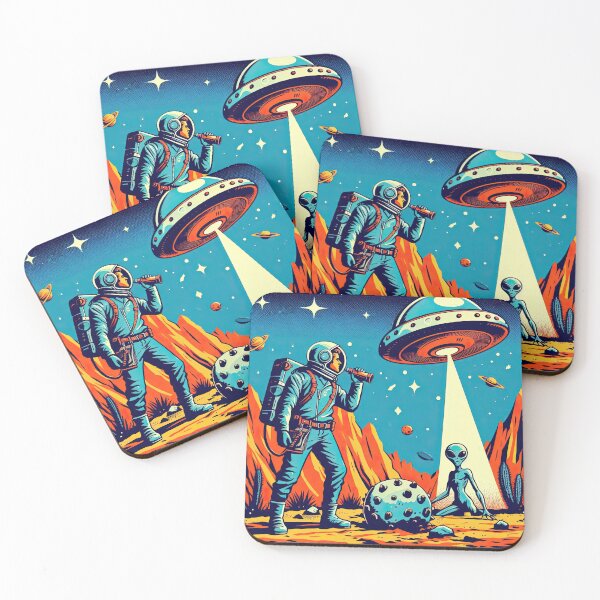 Item preview, Space Explorer Pop Art Style designed and sold by artofuniverse.